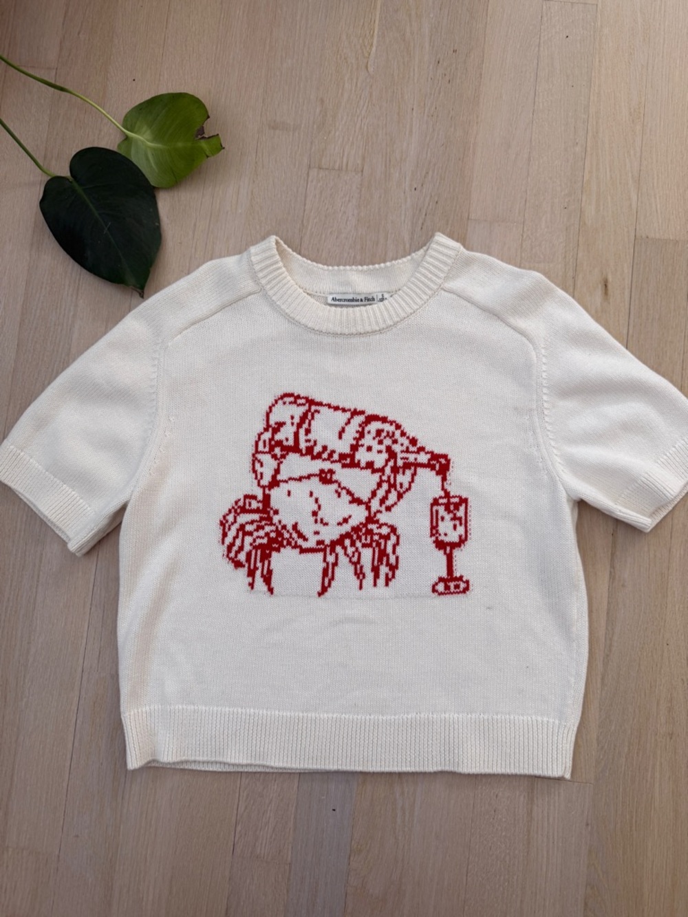 Abercrombie & Fitch Nantucket Crab Knit Tee - Picture 3 of 10